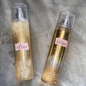 In the stars shimmer and normal mist